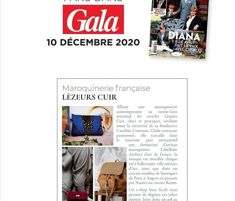 Parution dans GALA